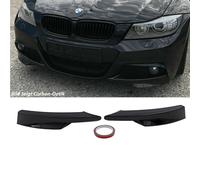 LCI Flaps / Frontspoiler / Frontlippe für BMW 3er E90 / E91 Facelift mit M-Paket in Schwarz Glanz