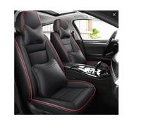 LCLCDZ Sitzbezüge Auto Autositzbezüge Universal Set für Skoda Kamiq Superb Superb 2 Superb 3 Superb 3V Yeti Octavia 5E Tuning Auto Zubehör,Schwarz-rote Linie