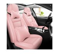 LCLCDZ Sitzbezüge Auto Autositzbezüge Universal Set für Skoda Kamiq Superba Superba 2 Superba 3 Superba 3V Yeti Octavia 5E Tuning Auto Zubehör,Rosa