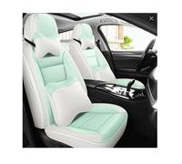 LCLCDZ Sitzbezüge Auto Autositzbezüge Universal Set für Skoda Kamiq Superba Superba 2 Superba 3 Superba 3V Yeti Octavia 5E Tuning Auto Zubehör,Grün