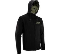 Leatt Camo Kapuzenpulli, schwarz/camouflage, Größe S