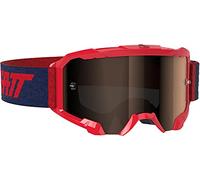 Leatt Velocity 4.5 Crossbrille verspiegelt rot blau - Motocross Brille, MX Brille, Enduro Brille