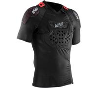Leatt ReaFlex Stealth Protektoren T-Shirt, schwarz, Größe XS für Männer