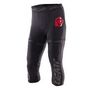 Leatt Knee Brace Shorts, schwarz/rot, Größe M/L