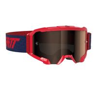 Leatt Velocity 4.5 Crossbrille verspiegelt rot blau - Motocross Brille, MX Brille, Enduro Brille
