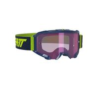 Leatt Velocity 4.5 Iriz Motocross Brille, blau-gelb