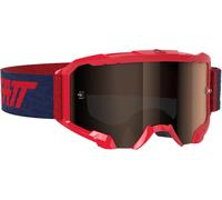 Leatt Velocity 4.5 Crossbrille verspiegelt rot blau - Motocross Brille, MX Brille, Enduro Brille
