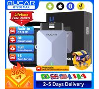 MUCAR BT200 MAX Auto-OBD2-Scanner ELM327 CANFD Bidirektionales Werkzeug 15 Reset Komplettes Systemdiagnosecode-Lesegerät Kostenloses Update fürs Leben MUCAR BT200 Max