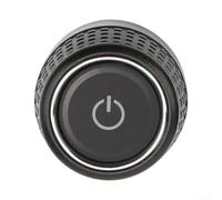 Lecreatekit Autoradio-Drehknopf, Lautstärkeregler, Stereo-Autoradio-Knöpfe, Ersatzschalter für Autoradios in Golf 6 Modelle (links)