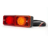 LED 3-Funktion Rückleuchte 12V-24V 1Stück
