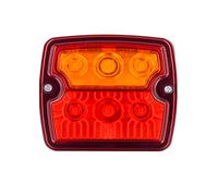 LED 3-funktion Rückleuchte Flach 12V-24V 1Stück