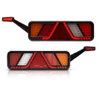 LED 7 Funktion Lkw Anhänger Rückleuchten 24V 1Paar