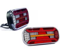 LED Anhänger Leuchten 6-Funktion, Dynamik 12-24V Paar 1Paar