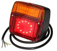 LED Anhänger Rückleuchte 12V-24V 98x107x55mm 1Stück