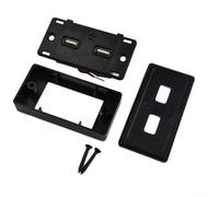LED-Anzeige ausgestattet Dual USB Ladegerät für 12V 24V Fahrzeuginstallationen geeignet für Boote, Wohnwagen und Wohnmobile