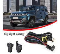 LED Arbeits Nebelscheinwerfer Kabelbaum Relais Kit mit Schalter Universal 40A