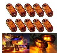 LED Begrenzungsleuchten gelb 10er Set 12-24V wasserdicht IP68 LKW Anhänger DHL