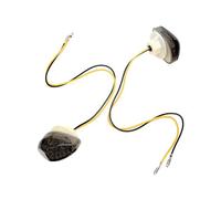 LED-Blinker für Motorrad - Beleuchtungsset für Fahrtrichtungsanzeiger, energiesparende Signalleuchten | verbessertes Sicherheitssystem für die Straße, D-Signallösung