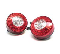 HIGHSIDER smart LED Rück-, Bremslicht, Blinker Für ATV Schwarz/Rot 3in1, E-Geprüft (Paar)