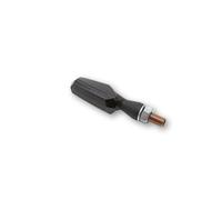 LED Blinker / Positionslicht SCURO, schwarzes Metallgehäuse, getöntes Glas, E-geprüft, Paar