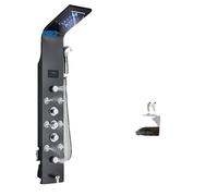 LED-Duscharmatur, Digitalanzeige, Wasserfall-Duschkopf