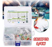 LED Elektronik Komponenten Diode Transistor Kondensator Widerstand Kit
