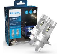LED H4 12V/24 18W Ultinon Pro6000 Boost Gen3 +450% mit Straßenzul. 2St. Philips
