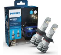 LED H7 12/24 16W Ultinon Pro6000 Boost Gen2 +450% mit Straßenzul. 2St. Philips