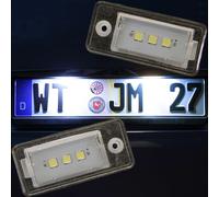 Led Kennzeichenbeleuchtung passend für Audi A5 8F Cabrio | A8 D4 8H | Q7 8L