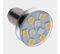 LED-Lampe NauticLED, 10 - 35 V, 5 / 10 /15 W, BA15S, mit weißem Licht + Dimmfunktion
