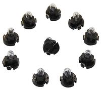 LED-Mafia 10 Stück Set - T5 T3 T4,2 oder T4,7 Glühbirnen dimmbar Sockel Tachobeleuchtung Cockpitbeleuchtung warmweiß weiß (T4,7)