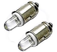 LED-Mafia 2x BA7S - 6V - weiß blau rot grün gelb - Halogen Tachobeleuchtung Tacho Instrumentenbeleuchtung (rot)