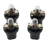 LED-Mafia® 4x Halogen Tachobeleuchtung Cockpit Glühbirne Tacho warmweiß Birne