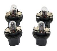 LED-Mafia® 4x Halogen Tachobeleuchtung Cockpit Glühbirne Tacho warmweiß Birne i