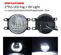 LED NEBELSCHEINWERFER TAGFAHRLICHT kompatibel mit TOYOTA AURIS AVENSIS YARIS RAV4 IQ PRIUS
