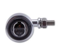 HIGHSIDER pro Classic-X1 LED Rück-, Bremslicht, Blinker Chrom/Getönt 3in1, E-Geprüft (Paar)