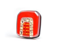 LED Rückleuchte (L/R) 102 x 108mm (3 Funktionen) LKW Anhänger Wohnwagen