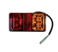 LED Rückleuchte mit Positionsleuchte Bremsleuchte Blinker für Trailer, Schlepper, Wohnwagen, Anhänger, LKW, PKW, Traktor usw