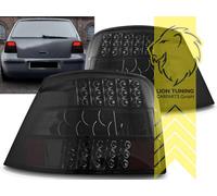 LED Rückleuchten Heckleuchten für VW Golf 4 schwarz smoke