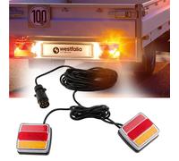 LED Rückleuchten Set 7 polig Magnet verkabelt PKW Anhänger Beleuchtung Rücklicht