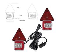 LED Rückleuchten Set 7 polig Magnet verkabelt Rücklicht PKW Anhänger Beleuchtung