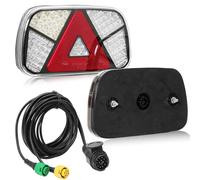 LED-Rückleuchten Set Anhängerbeleuchtung CANBUS Bajonett + 5M Kabelbaum 13PIN