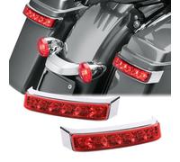 LED Rücklichter, passend für Harley Davison Modelle mit Seiten Koffer, rot