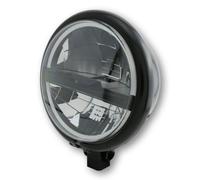LED-Scheinwerfer 5 3/4 Zoll Highsider Pro Bates Style Typ 5, Schwarz, Unten
