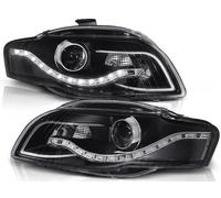 LED Scheinwerfer Set für Audi A4 B7 + A4 8H schwarz 11.2004 bis 03.2008