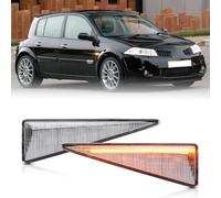 LED-Seitenblinker für Renault Megane MK2 2002-2009 Scenic MK2 2003-2009 Espace MK4 2002-2014 klare Linse Seitenmarkierungsleuchte
