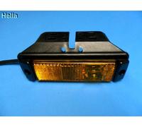 LED Seitenmarkierungsleuchte mit Halterung Gelb DC Anschluss 12Volt Hella L1671