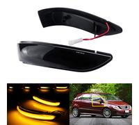 Schwarz Linse LED Spiegelblinker für Mercedes W169 A-Klasse W245 B-Klasse 04-08