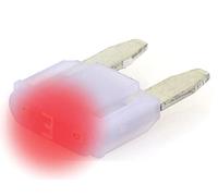 LED-Status Mini KFZ Auto Sicherungen Flachsicherungen, TFNL0, Set, 3A 5A 7,5A 10A 15A 20A 25A 30A, Stromstärke:03A Ampere