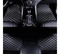Leder Auto Fußmatten, für BMW X5 X5M E53 E70 F15 F95 G05 25i 25d 30i 30d 40i 40d 45e M50i X5M Auto Bodenmatte Rutschfester wasserdichte Anti-Kratz Automatten,Black1